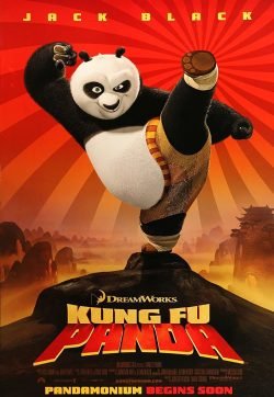 DreamWorks Kung Fu Panda movie poster featuring Po